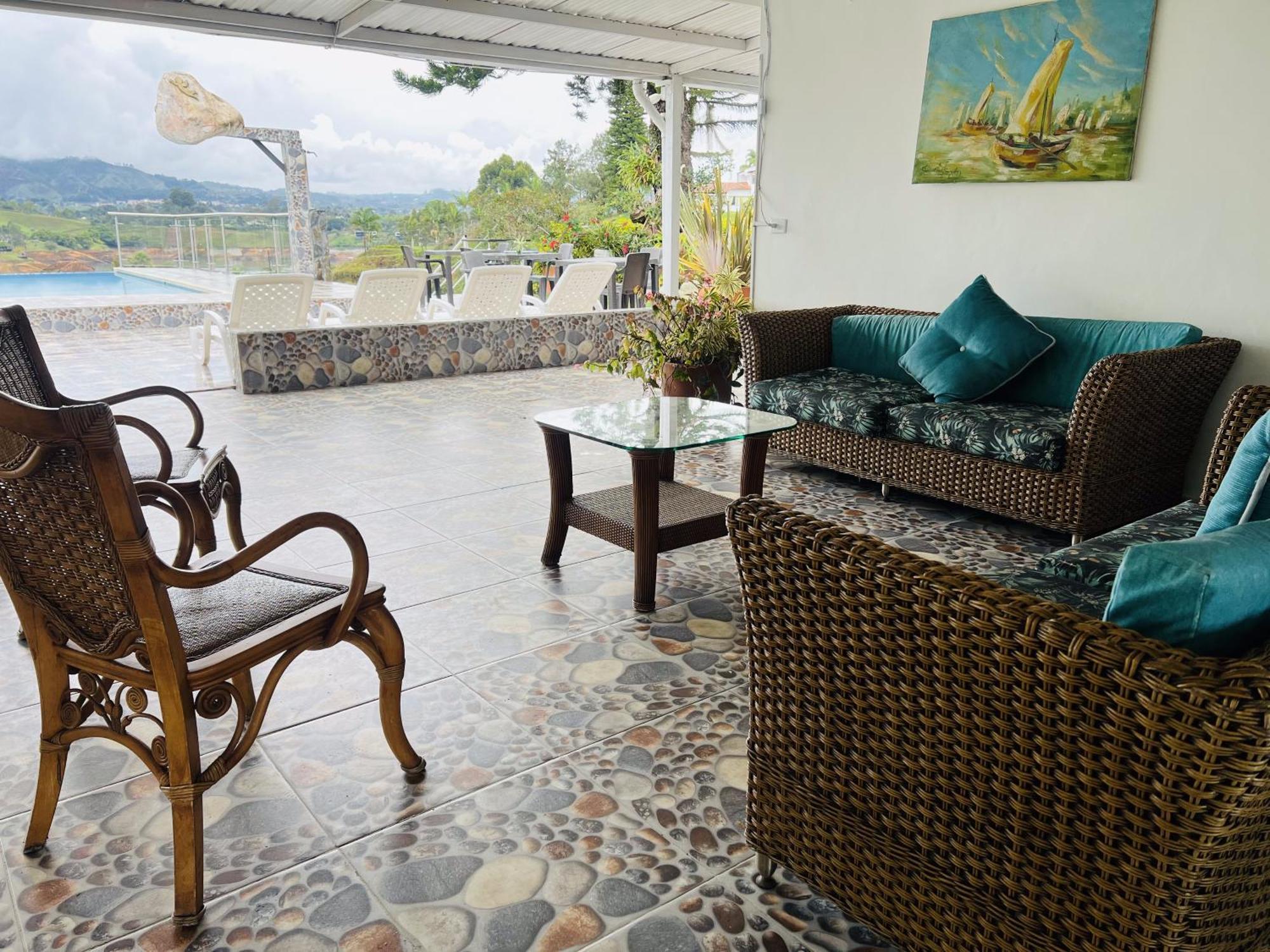 Paradise Lake Finca Hotel Guatapé Exterior foto